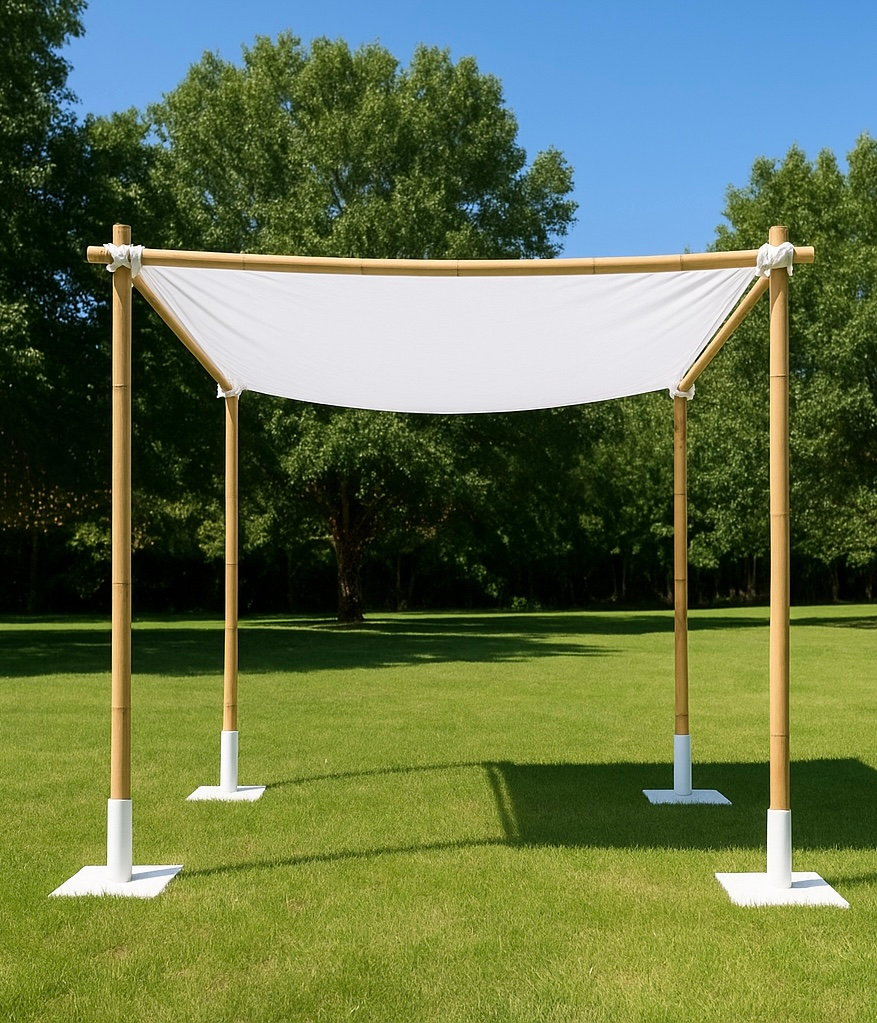 חופה עומדת עצמאית - הדמיה