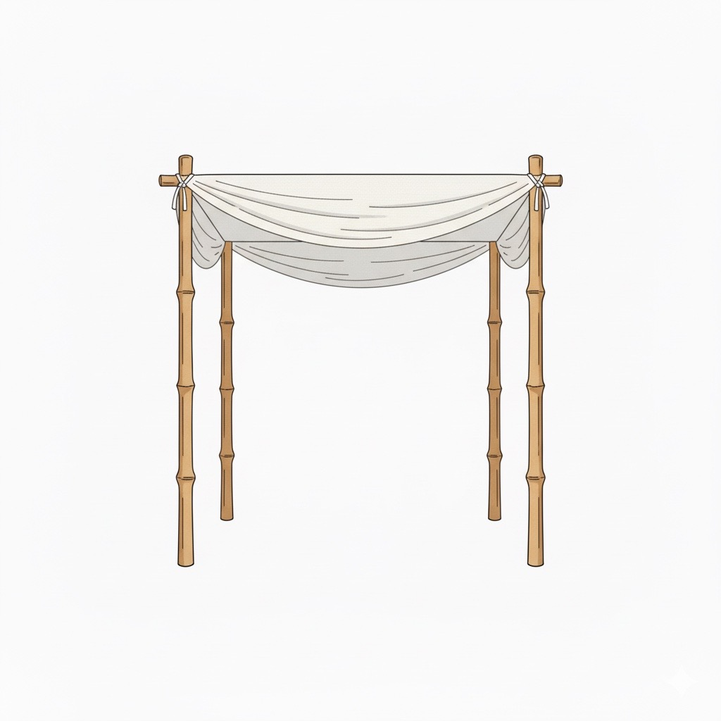 חופה מסורתית - קדמי